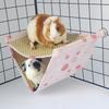 Double Layered Pet Hammock Cool Mat Hamster Jumping Platform Pet Supplies Hanging Nest  Summer