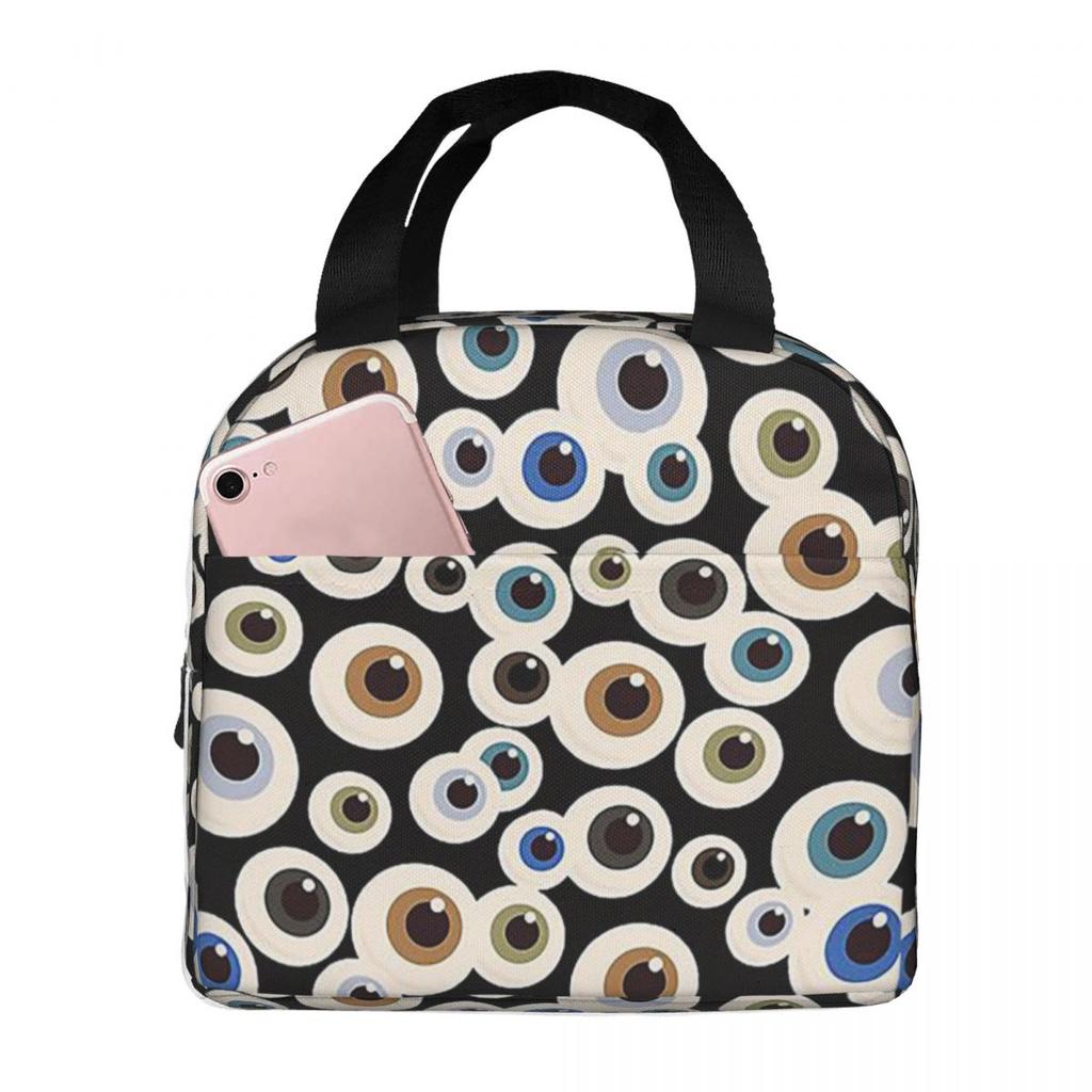 Ophthalmologist Optometrist Optometry Eye Dr Eyeballs Insulated Lunch Bag for Women Kids Food Boxes Thermal Lunch Box Tote