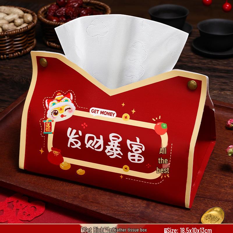 

Housewarming Joy Tissue Box Bag - New Home Decoration for Moving Celebration