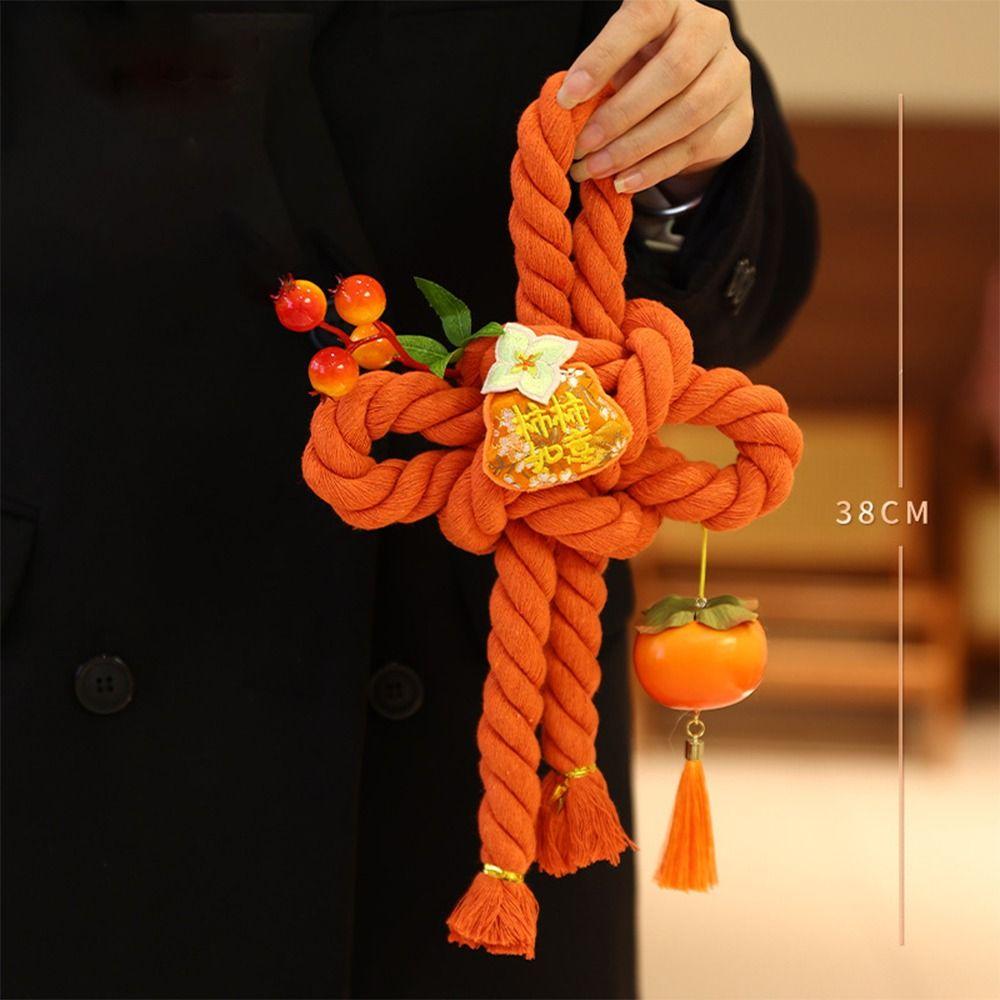 Small Bell Spring Festival Pendant Fu Character Tassel Ornament Chinese New Year