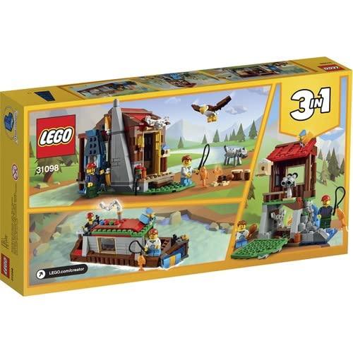 LEGO Creator Cabina nel Bosco 31098 Giocattolo con Mattoncini per Bambine e Bambini