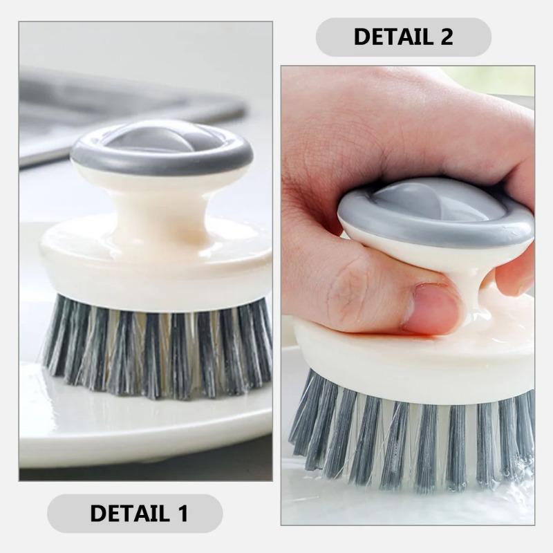 Pots for Sink Scrubber with Stiff Bristles Dish Scrub Brush with Handle Dish Brush Kitchen Multipurpose Scrub Brushes