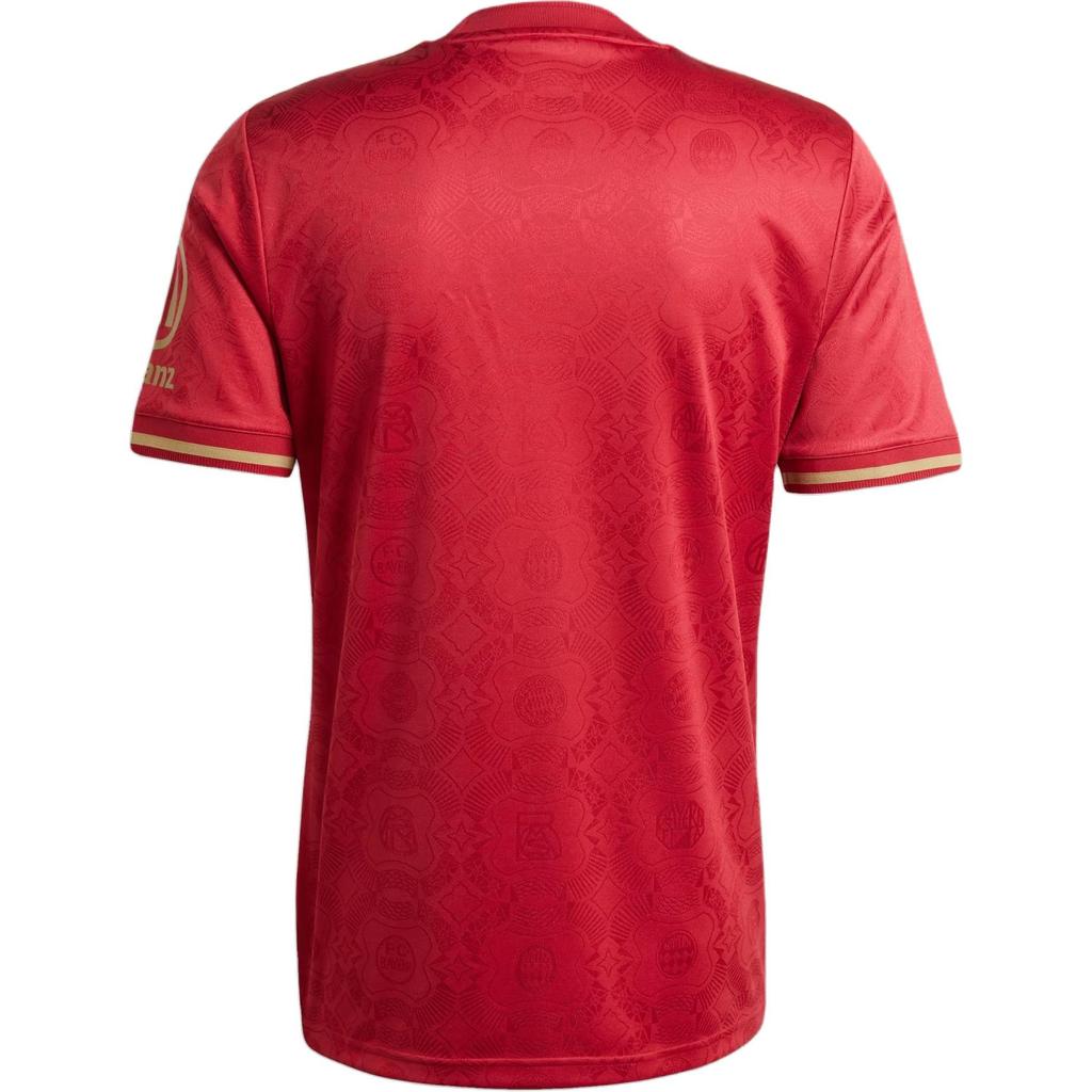 adidas FC Bayern München 125e Jubileum Aziatische Maat 'Rood' Heren JE6781