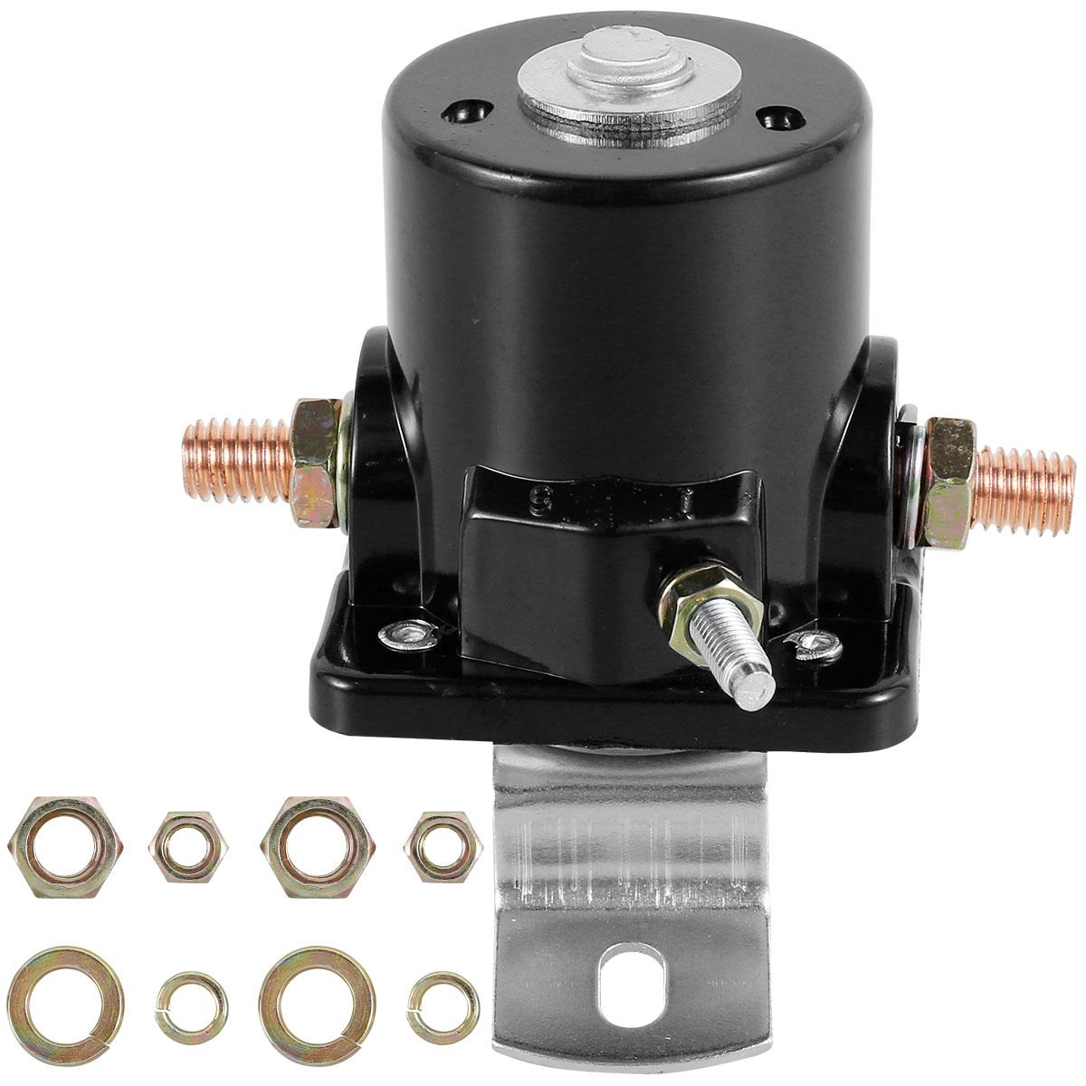 

Electric Solenoid Valve 8N11450-12V 3 Pos Starter Solenoid Replacement with Normally Closed Pneumatic for Tractor 2N 8N 9N чорний