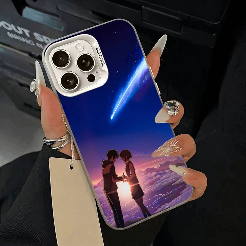 

Y-N-Your- Name Phone Case For iPhone 17,16,15,14,13,12,11 Plus,Pro Max,XS,white silver phone case iPhone16