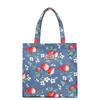 Women's Large Capacity Letter Print Handbag Nylon Shoulder Bag Student Tote Bag