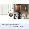 Vintage Retro T30 E27 LED COB Filament Light Bulb 2W 3W 4W 5W 6W 7W 8W Warm White Lamp 220V For Home Bar Decoration Lighting