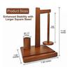 Wooden Yarn Holder Phone Stand, Wooden Yarn Spool Rack