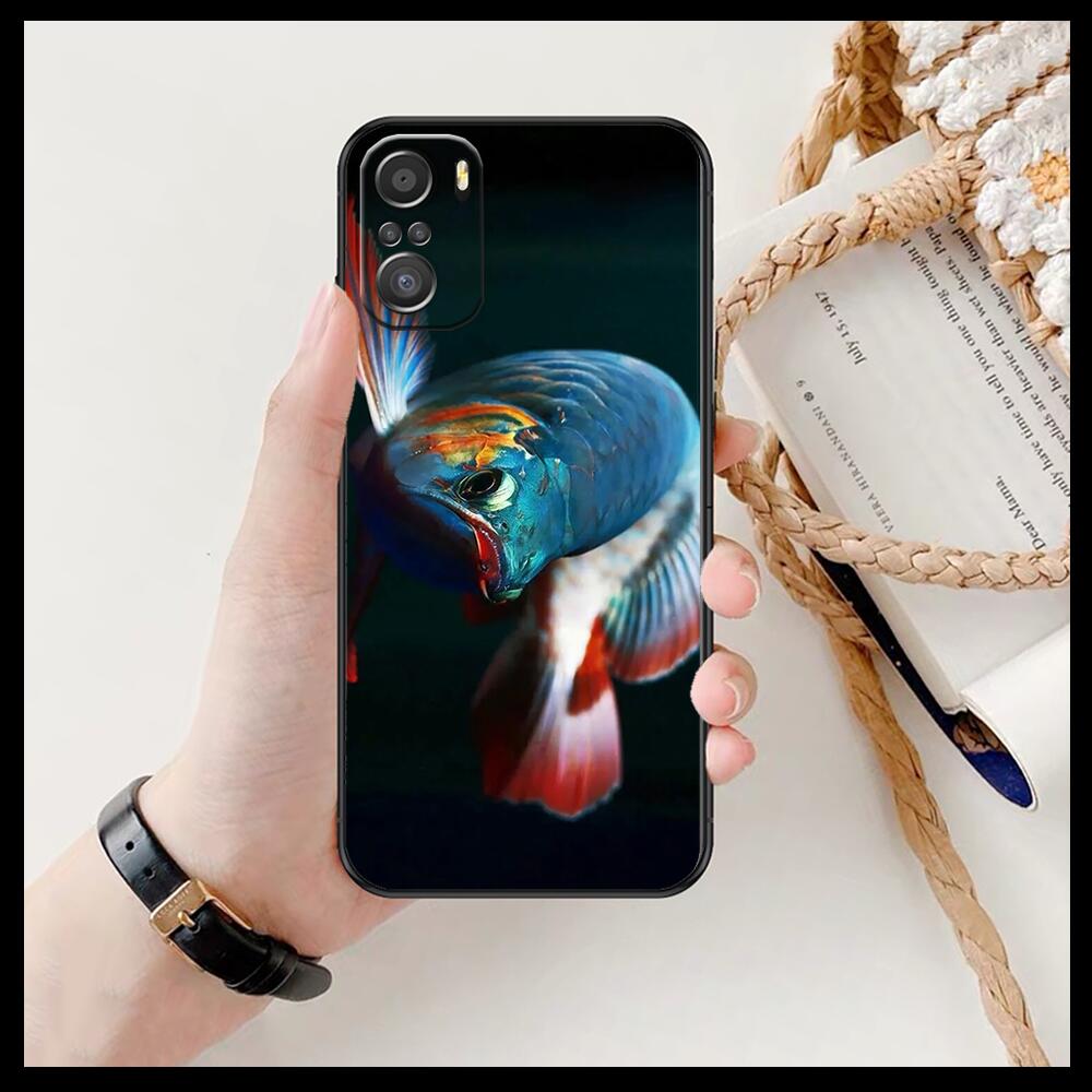 Koi Carp Fish Phone Case For Xiaomi Redmi 11 Lite 9C 8A 7A Pro 10T 5G Cover Mi 10 Ultra Poco M3 X3 NFC 8 SE Cover