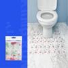 Engangsbrug U-formet Toiletbrætbetræk Med Vandtæt Ikke-vævet Stof Til Badeværelseshygiejne