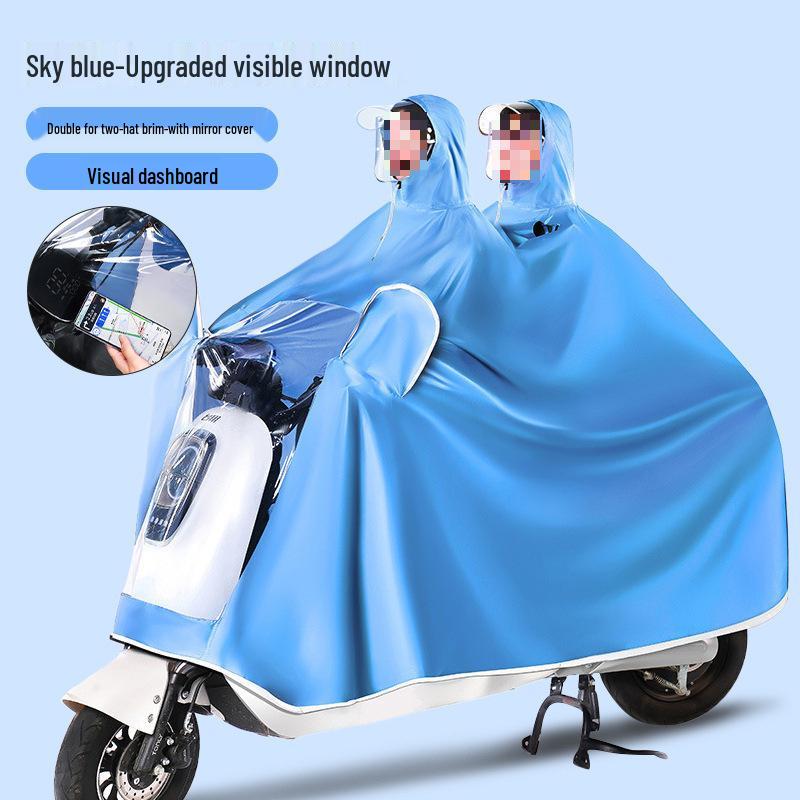 Thickened Waterproof Poncho for Electric Cars & Motorcycles