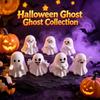1/6Pcs Adorable Mini Ghost Figurine Soft PVC Lightweight Ornament for Kids Desk Bedroom Decoration Gift