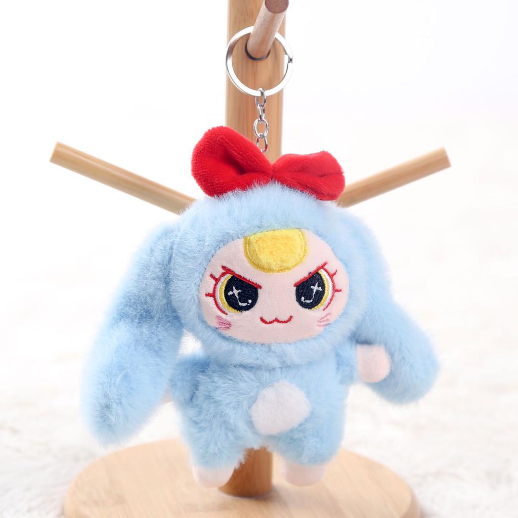 Puppe Traumelfe Langohriger Hase Plüschtier Puppenanhänger Schlüsselanhänger Zubehör Mädchengeschenk Puppe