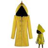 Little Nightmares Cosplay Kostým Unisex Žlutý Dlouhý Kabát Halloween Cosplay Oblečení na Představení