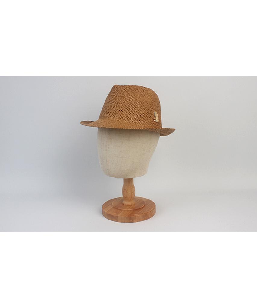 Yunibeosyeolkemiseuteuli Bu Swing Simple Brown Fedora Summer Hat