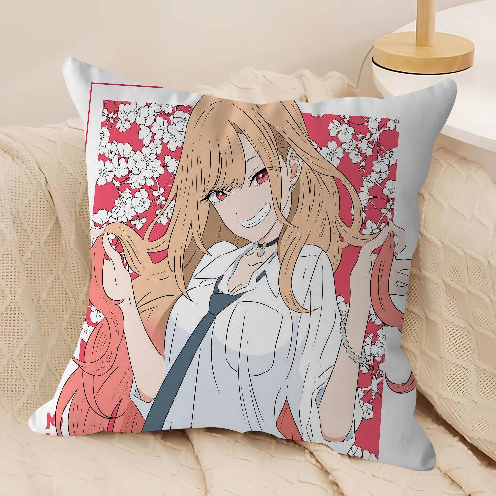 

Cute K-Kitagawa Cushion Cover Pillowcase Upholstery Sofa Throw Pillow Home Decor Pillowcas 12x12Inch