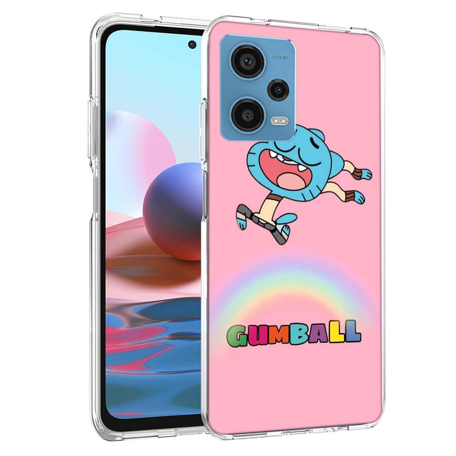 Cartoon The Amazing World of Gumball Phone Case For Redmi Note 13 12 14 15 Pro Plus 13R 11 11T 11E 11S 10 Pro 10S 9 9S Cover Cel