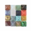 Crystal Healing Chakra Pyramid Stone Set Featuring Unique Natural Quartz Crystals For Spiritual Growth