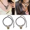 Trendy Handmade Necklace Stylish Butterfly Pendant Neckchain Adjustable Length Clavicle Chain Stylish Women Ornament