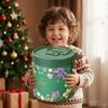 Traditional Rice Dumpling Gift Box Round Handheld Round Bucket Modern Gift Packaging Basket  Zongzi