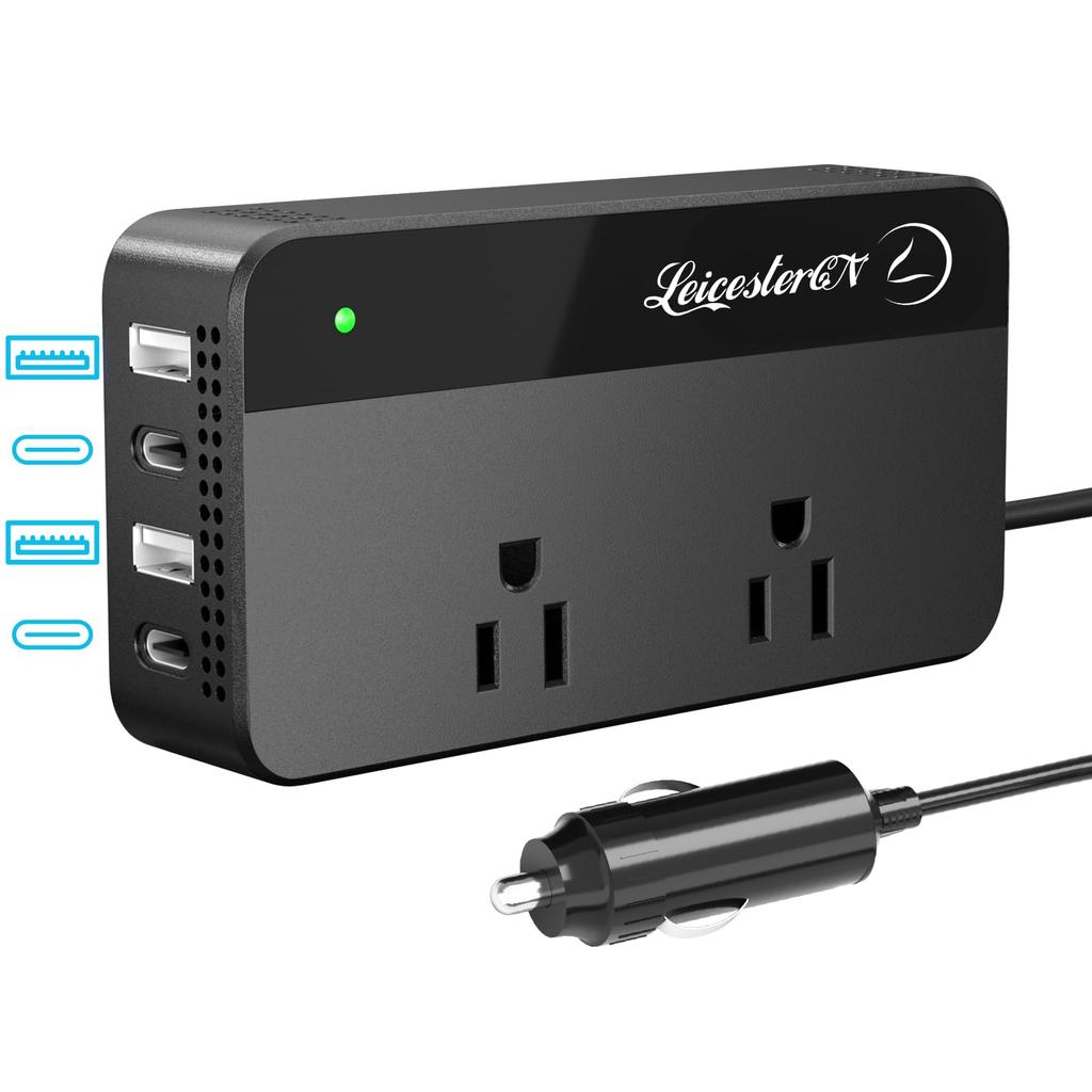 LST 200 W Car Power Inverter, Car Power Converter, Car Charger, Converts from DC