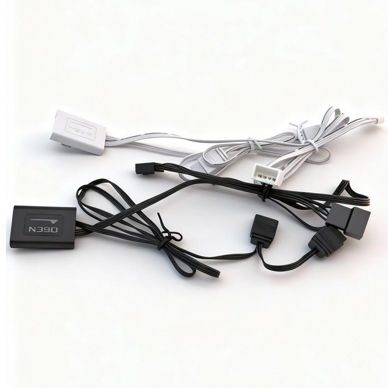 

Черный Spider ARGB Беспроводной 12см PWM Бесшумный Вентилятор с возможностью соединения и контролем температуры