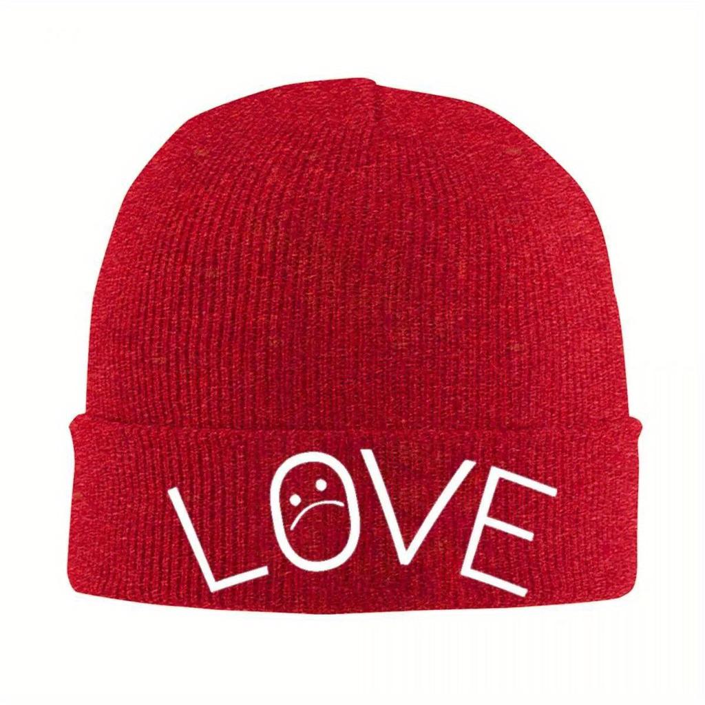 LOVE - Lil Peep Knitted Caps for Women Unisex Beanie Autumn Winter Hat Hip Hop Cap