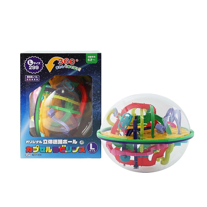 

moleon maze ball L size [3D/Brain Maze Ball/3D Maze] maize ball (Intelligence game/3D puzzle) educational toys gift [299 Gimmick] toys maze