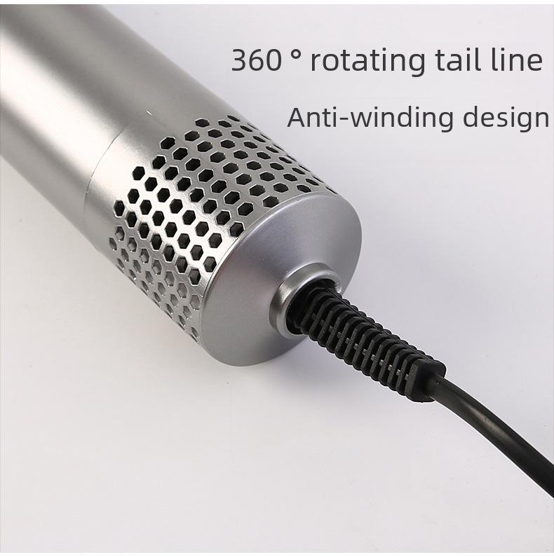 5-in-1 Hot Air Comb: Automatic Curler & Straightener, Constant Temperature, Hair-Safe Styling Comb, Powerful Hair Dryer