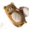 Rilakkuma Plush Zipper Pencil Case For Girls With Cute Toy Storage Organizer