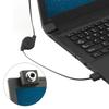 1 יחידה מצלמת רשת מיני USB נשלפת עם קליפס, מצלמת אינטרנט למחשב נייד, 5 מטר