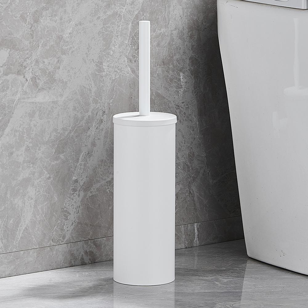 Stainless Steel Bathroom Toilet Brush Holder Accessories Black Toilet Brush Wall Mounted WC Cleaner Brush FR07