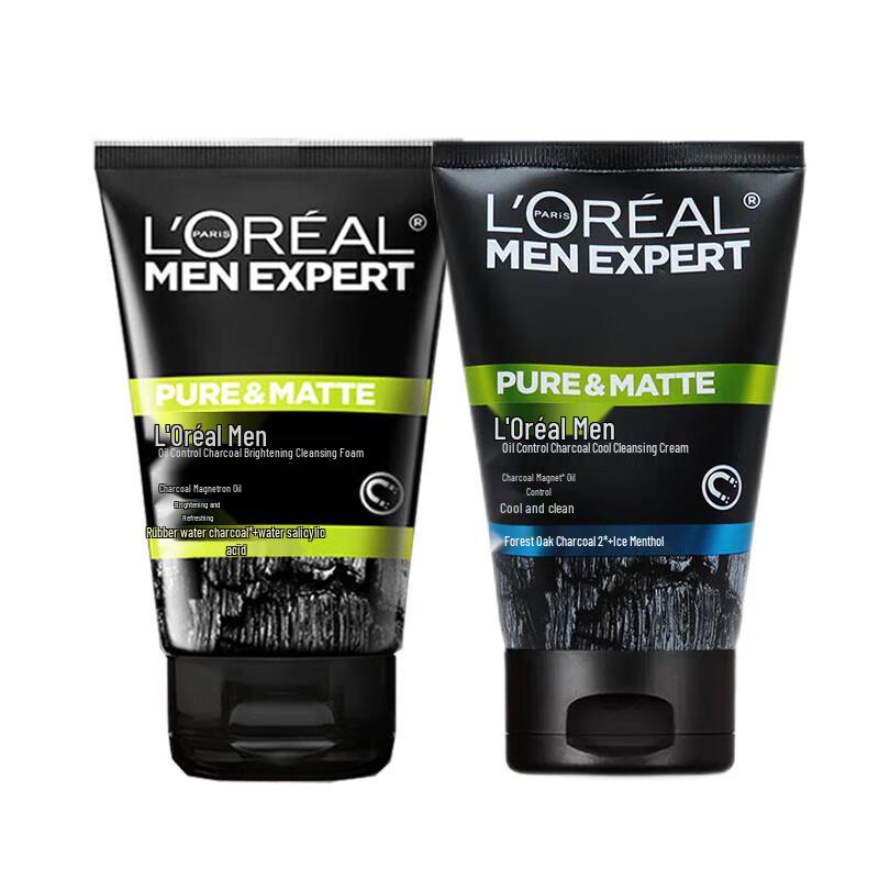 L Oréal Men Expert Oil Control Charcoal Cleanser Duo