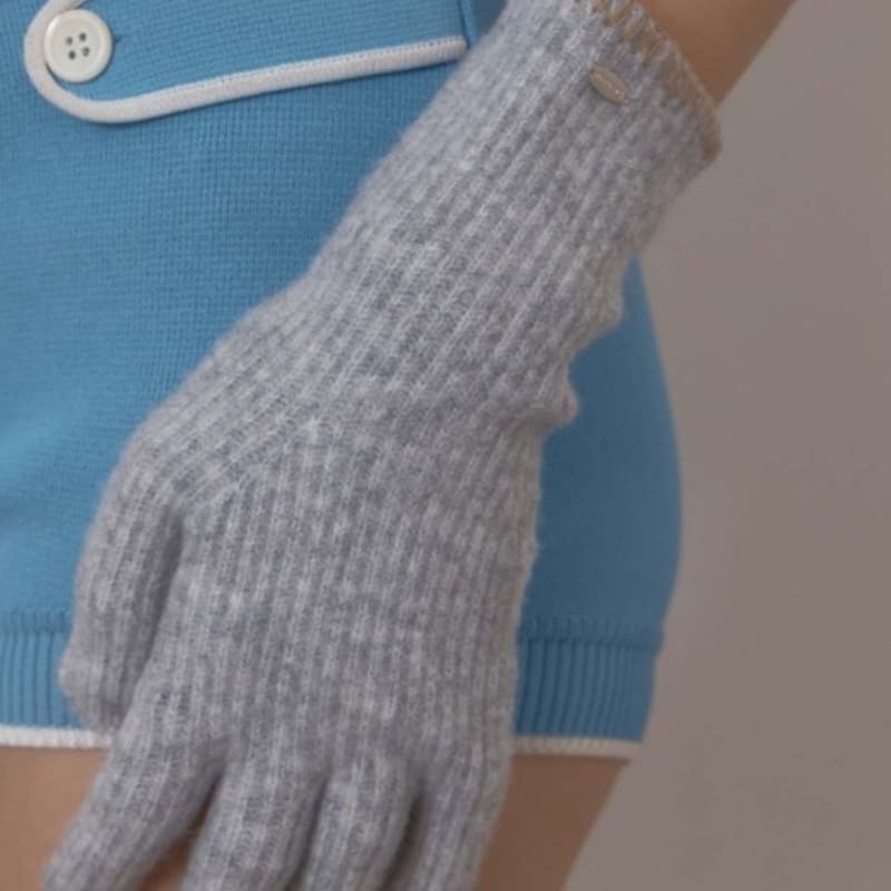 ROAJU Finger Hole Wool Gloves