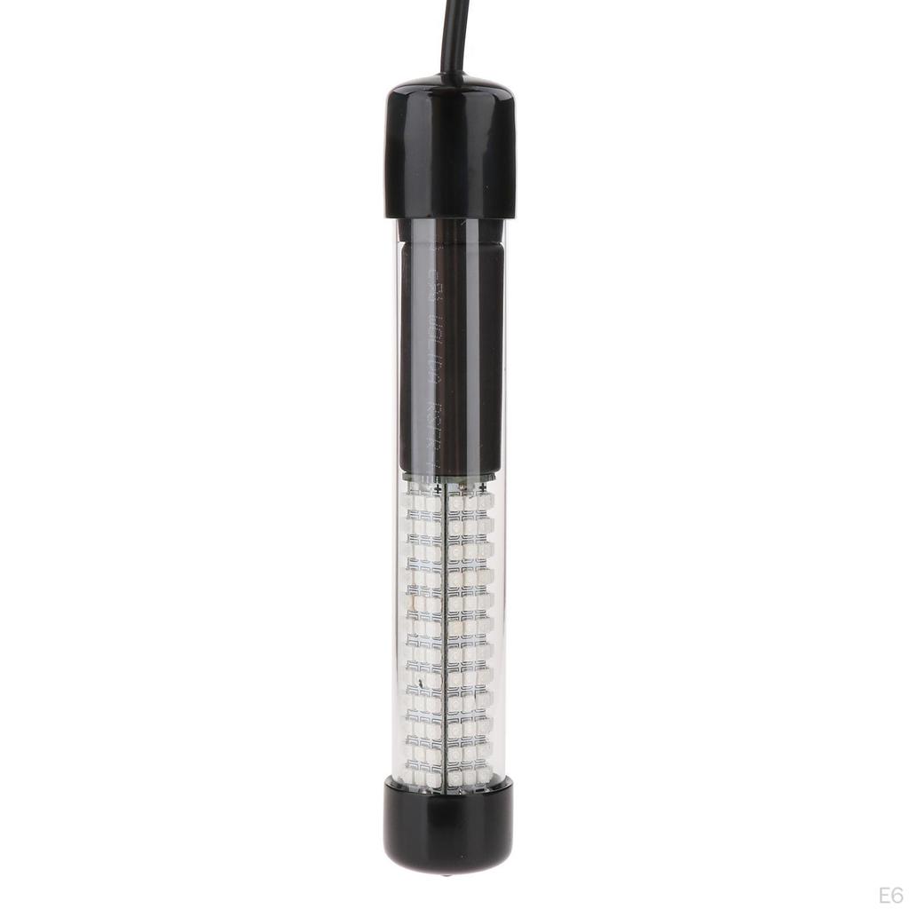 Submersible Fishing Light Super Bright 20W with 5M Cord Clip Sea