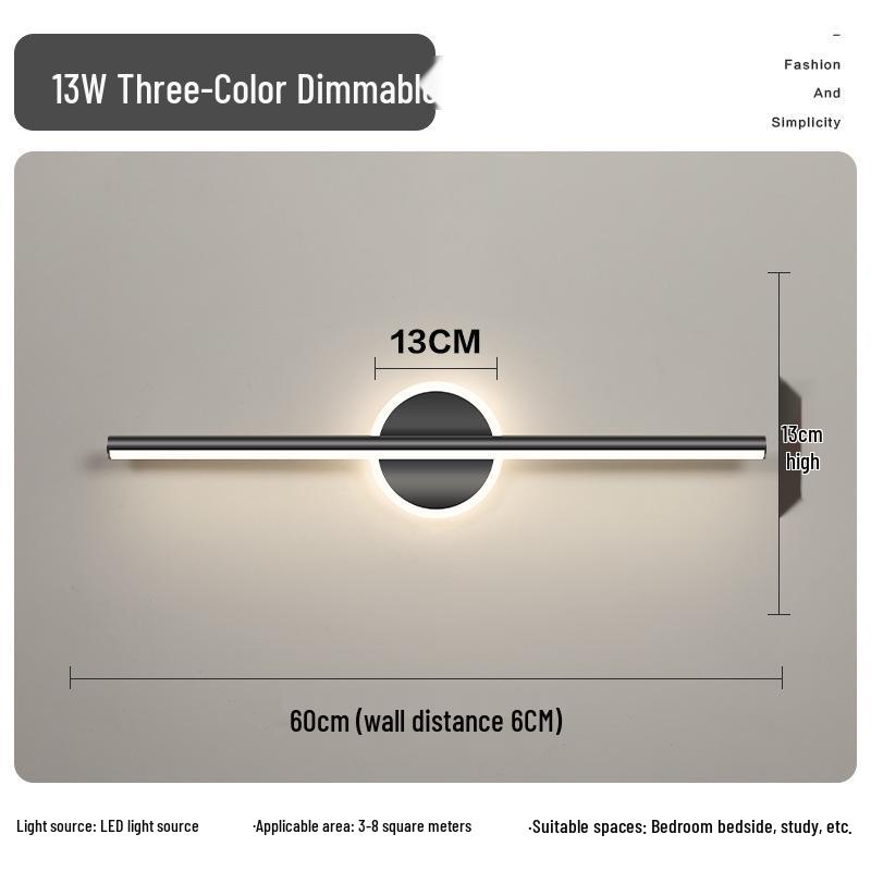 Modern LED Vanity Mirror Light: Simple Bathroom Wall Lamp for Makeup & Cabinet Illumination