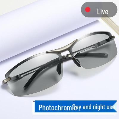 Men's Polarized Photochromic Sunglasses for Driving & Fishing - Model A557