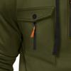 Men's Military Cargo Hoodies, Casual Quarter Zipper Pullover Tops With Multi Pockets