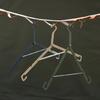 2pcs Travel Friendly Folding Hangers Travel Hangers Convenient Clothes Rack for Traveler and Outdoor Lover