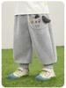Kaka Panda Children's Spring Casual Pants for Boys & Girls - Toddler Sports Pants for Spring/Autumn Trend