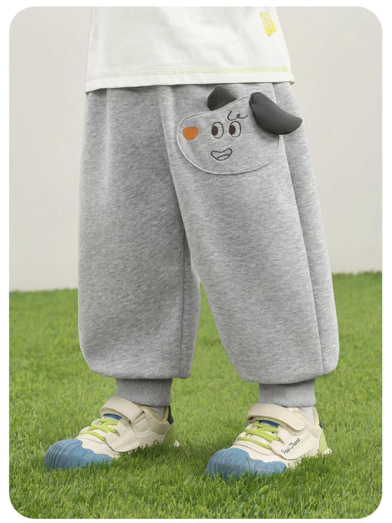 Kaka Panda Children's Spring Casual Pants for Boys & Girls - Toddler Sports Pants for Spring/Autumn Trend