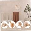 Cot Mobile Arm 27.17inch Wooden Cloud Design Detachable Baby Mobile Hanger Height Adjustable Cute Crib Mobile Arm for Bed Bell Wind Chimes Baby