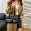2024 Autumn Women's Large Capacity Retro Shoulder Bag: Chic, Simple, Commuter Underarm Handbag