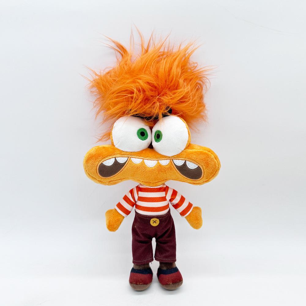 

Новая плюшевая игрушка-кукла Inside Out 2 None жёлтый