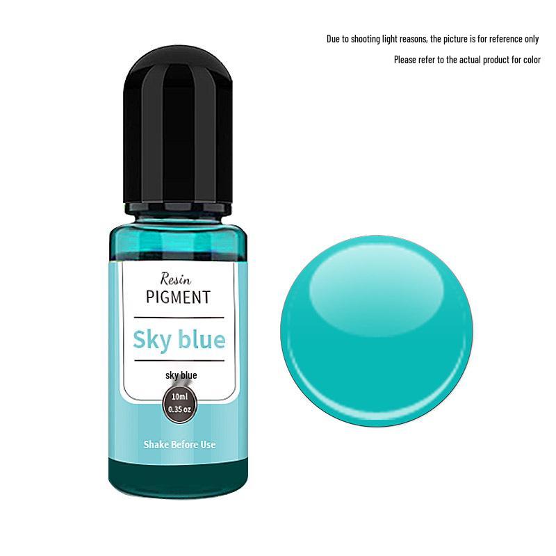 30-farebný univerzálny pigment pre DIY epoxidovú živicu, AB & UV lepidlo
