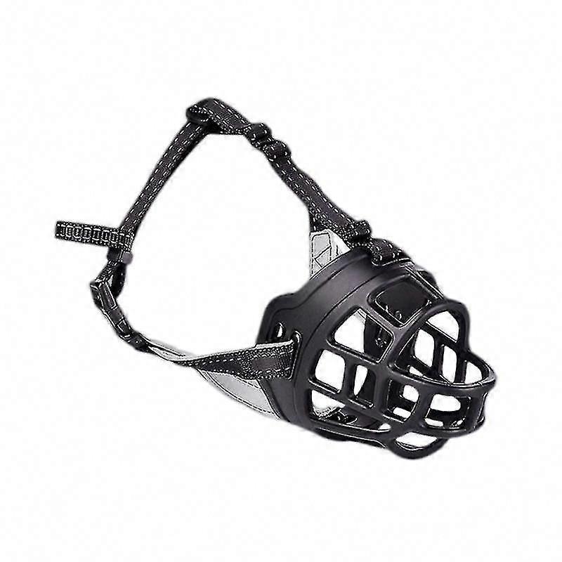 1pcs Basket Dog Muzzle for Small Medium Large Breeds Adjustable Comfortable Pet Muzzle