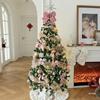 2025 Pink DIY Christmas Tree Ornament Set: High-End Living Room Decorations In Ins Style.