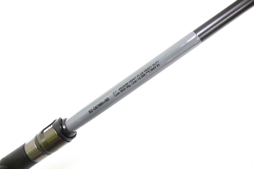 Canne Jackall Baitcast B2-C67MH+ HD – 6'7″,
    Puissance MH+, 2 Brins, Eau Douce