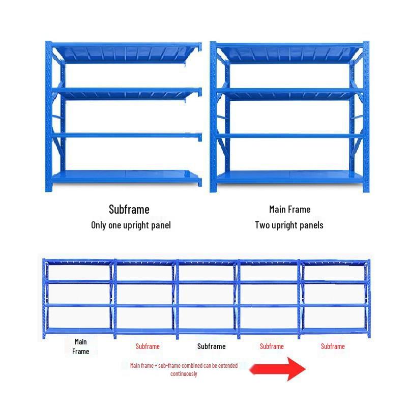 Lightweight Multi-layer Logistics & E-commerce Warehouse Steel Storage Shelf