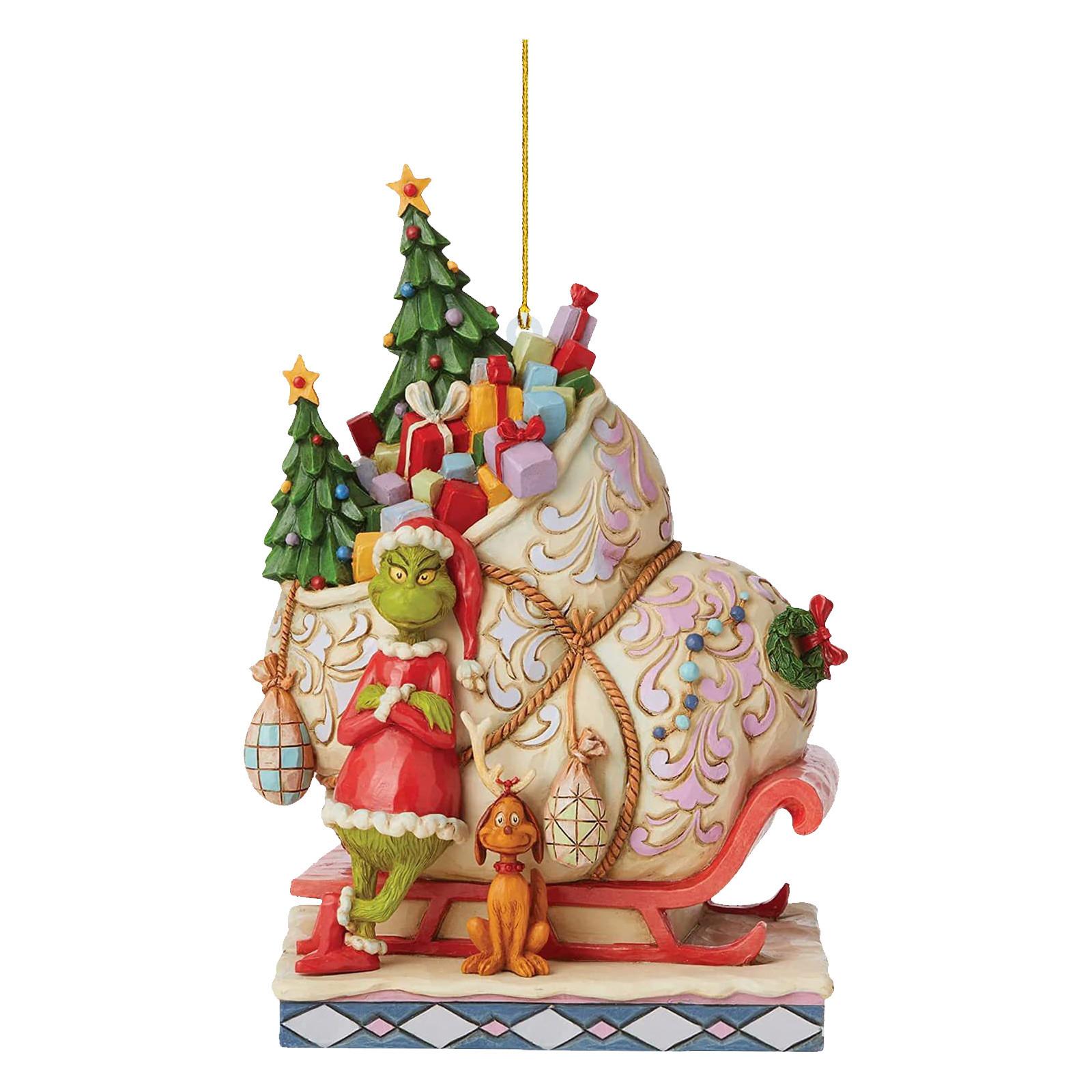 

Украшения на елку - Забавные елочные украшения - Забавные зеленые кукольные рождественские подвесные украшения Подарки для вечеринок в помещении One Size